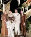Penampilan Putri Delina turut curi perhatian di resepsi pernikahan Mahalini-Rizky Febian di Bali [@putridelinaa]
