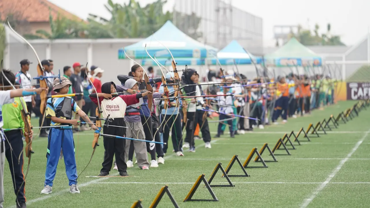MilkLife Archery Challenge 2025 Seri 1 di Supersoccer Arena, Kudus, Jawa Tengah yang diikuti 428 peserta telah usai. (Liputan6.com/Istimewa)