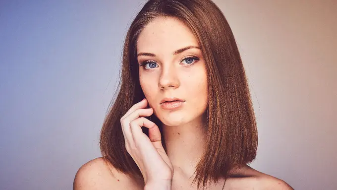 Ilustrasi kulit berjerawat