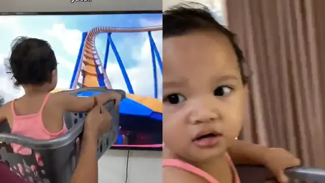 Cara Super Kreatif Ayah Hibur Anaknya di Rumah, Konyol tapi Bisa Ditiru