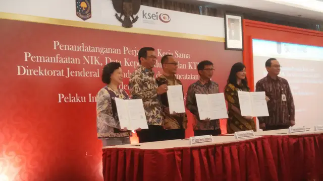 Kerjasama pelaku pasar modal dengan Dukcapil soal data e-KTP