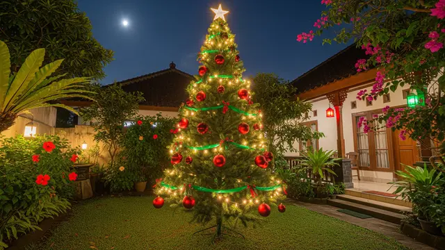 7 Dekorasi Natal Outdoor Sederhana tapi Meriah, Bikin Rumah Makin Hangat dan Memukau