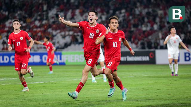Timnas Indonesia vs Vietnam: Grup F Kualifikasi Piala Dunia 2026 Zona Asia