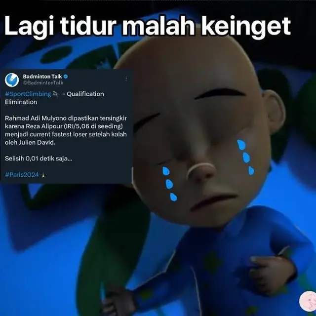 6 Meme Momen Nyesek di Olimpiade,