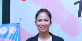 Kinaryosih menjadi salah satu pemeran film ‘Untukmu Angline’. film mengangkat kisah nyata ini sempat menjadi kontroversi, karena sidangnya yang masih belum selesai. (Galih W Satria/Bintang.com)