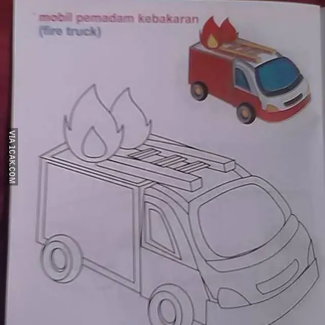6 Potret Buku Pelajaran untuk Anak Berwarna Ini Nyeleneh, Bikin Tepuk Jidat