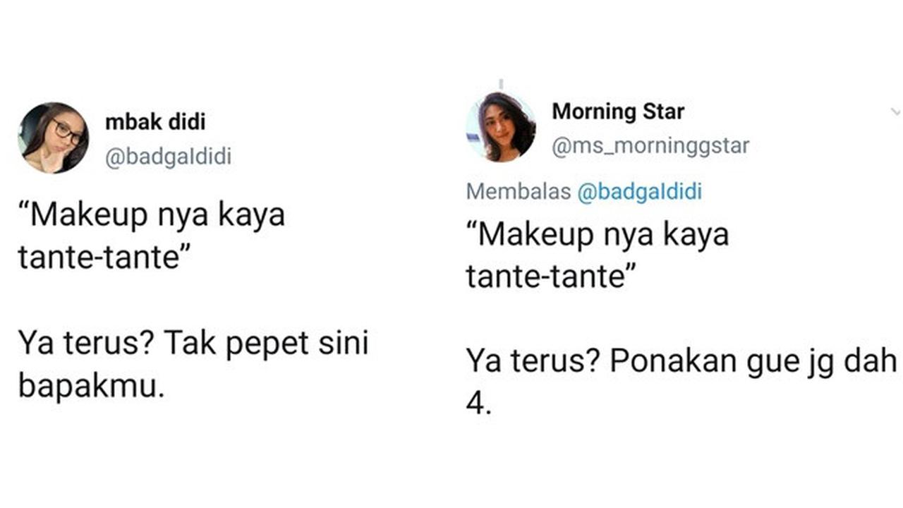 6 Cuitan Netizen Dikomentari Soal Makeup Ini Balasannya Sadis