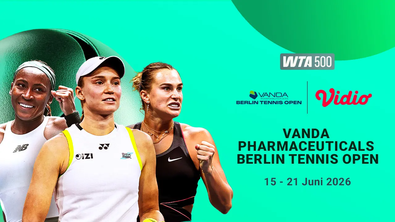 Jadwal WTA 500 - VANDA Pharmaceuticals Berlin Tennis Open 2026