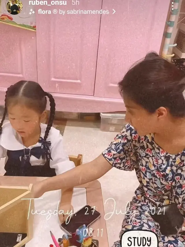 Sarwendah dan Anak Selama Sekolah Daring