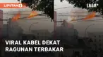 Sebuah video viral terkait kabel listrik yang terbakar di sekitar Ragunan. Penyebab kebakaran tersebut diduga karena hubungan arus pendek