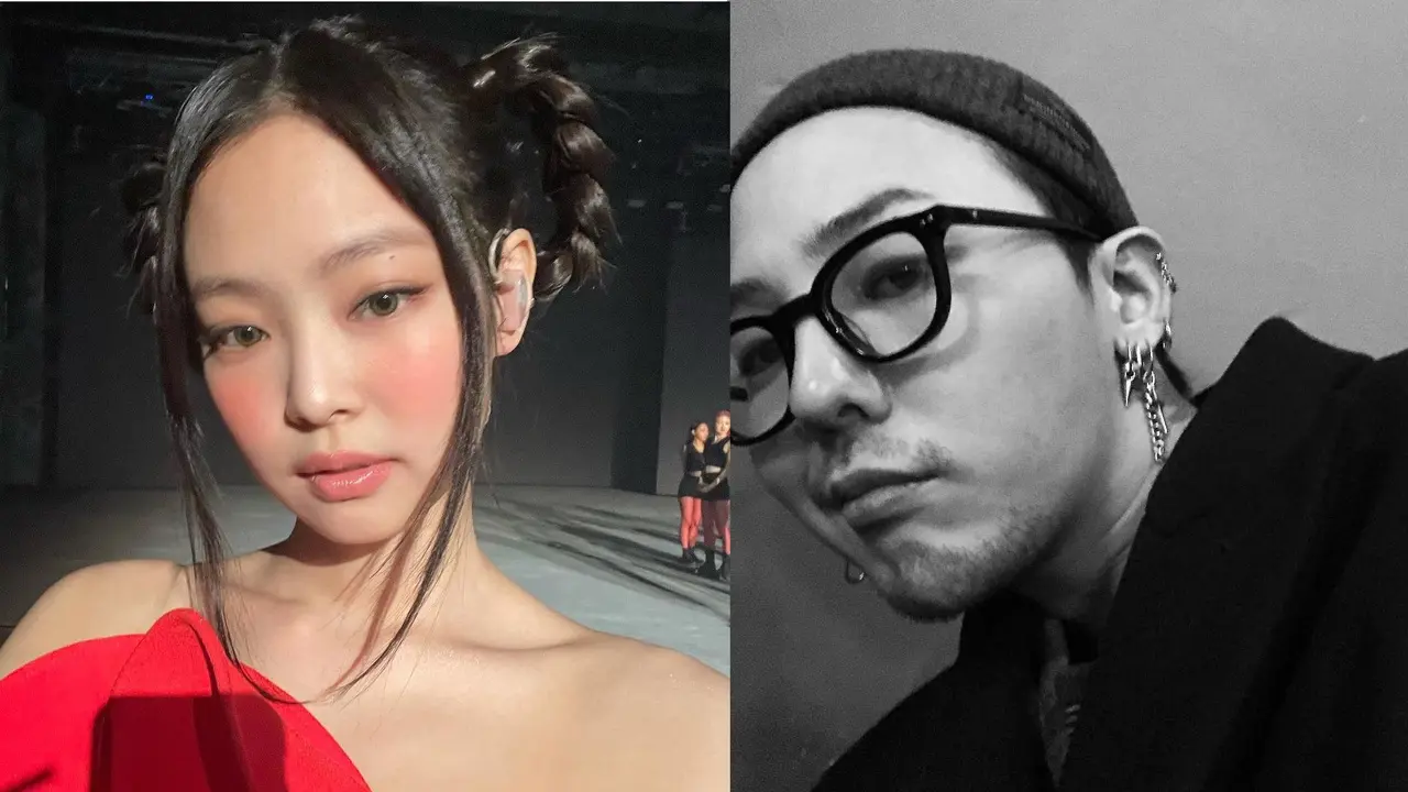 Jennie dan G-Dragon. (Instagram/ xxxibgdrgn - jennierubyjane)