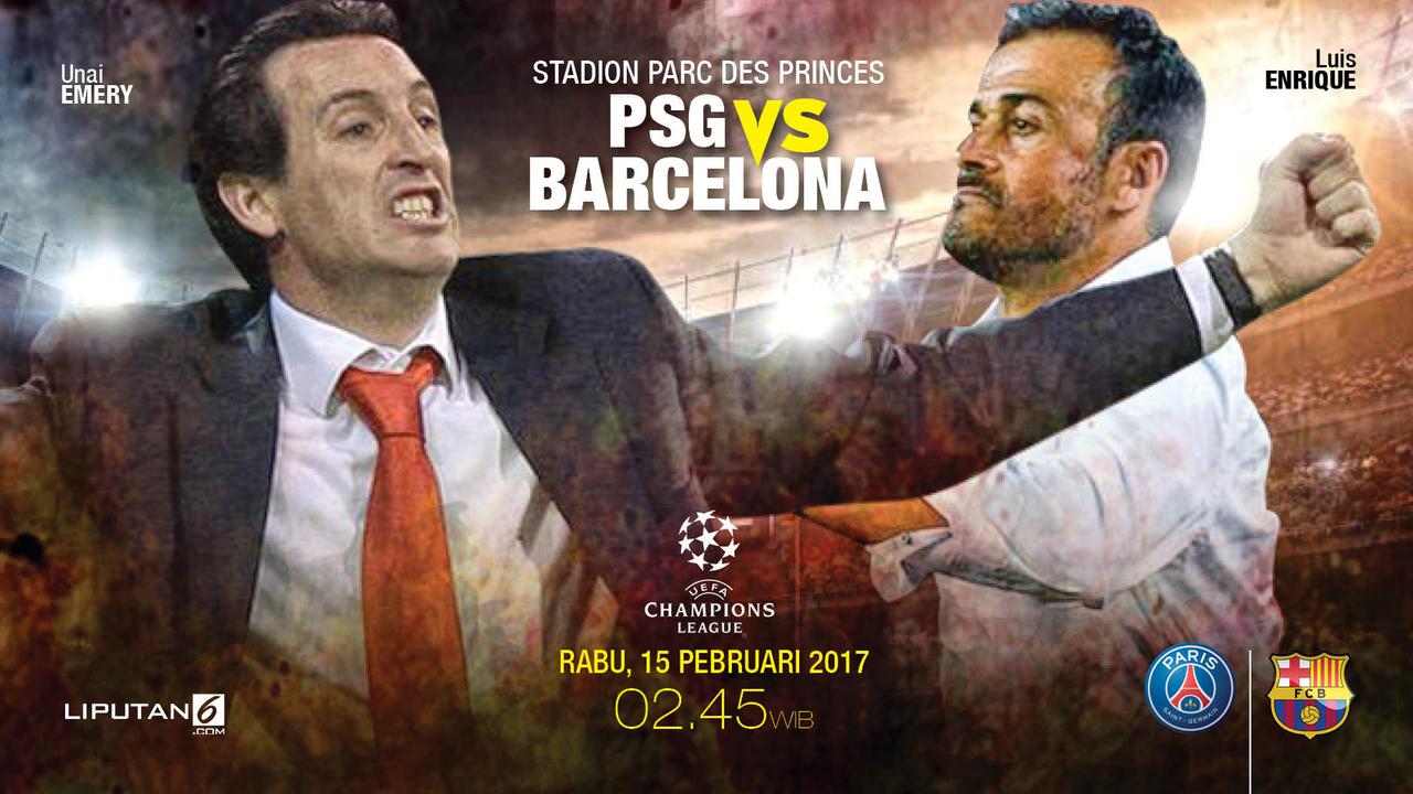 Paris Saint-Germain vs Barcelona