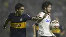 Namun pada tiga musim awal bersama Corinthians, Alexandre Pato, gagal menunjukan sinarnya. (AFP/Juan Mabromata)