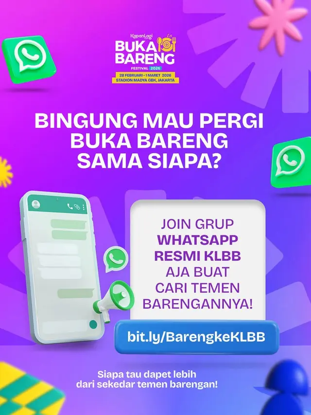 Grup WhatsApp resmi KLBB
