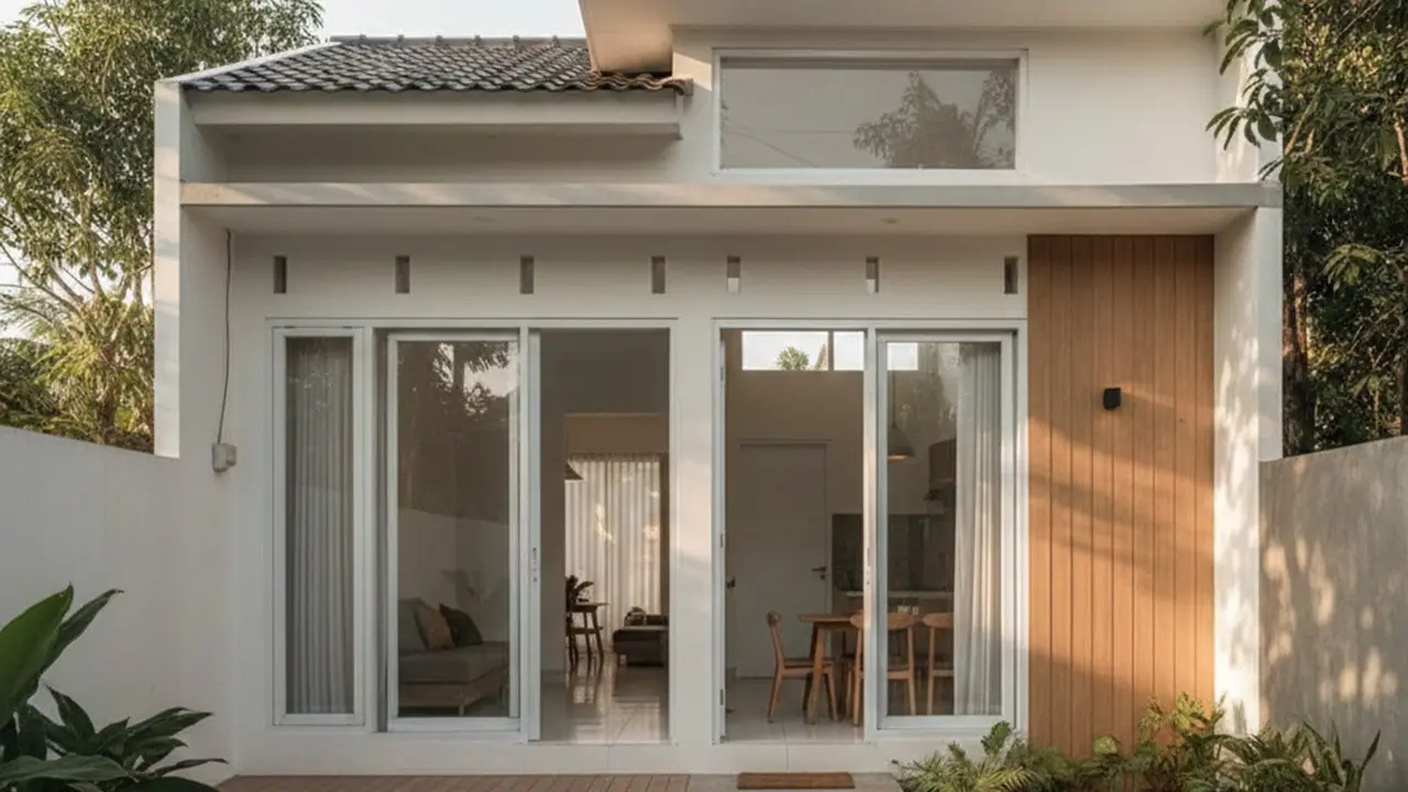 Model Rumah Kecil di Desa