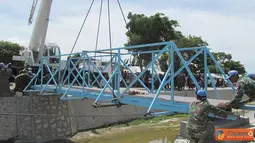 Satgas TNI di Haiti Berhasil Bangun Jembatan
