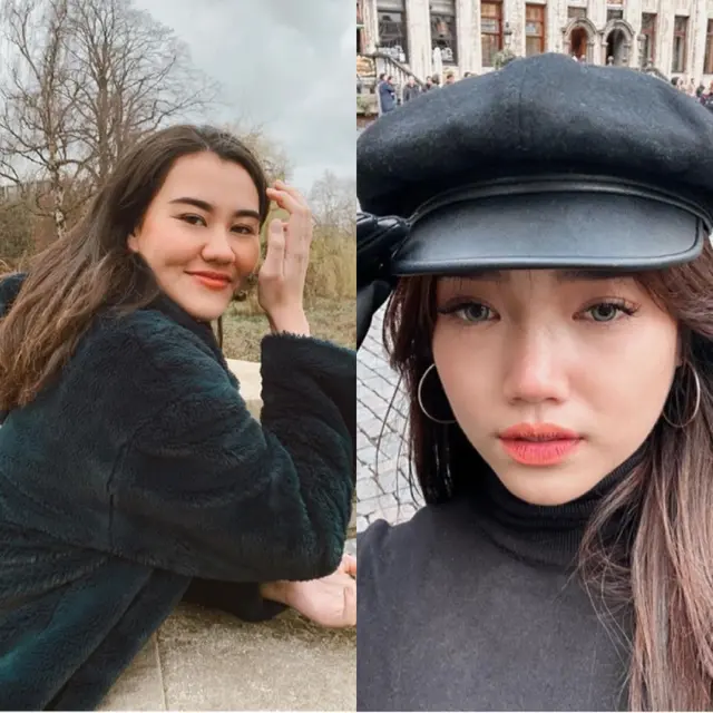 Adu Gaya Aaliyah Massaid dan Fuji An Liburan Musim Dingin ke Eropa