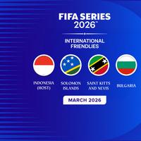 Indonesia Jadi Tuan Rumah FIFA Series 2026, Ajang Global yang Libatkan 48 Tim Nasional