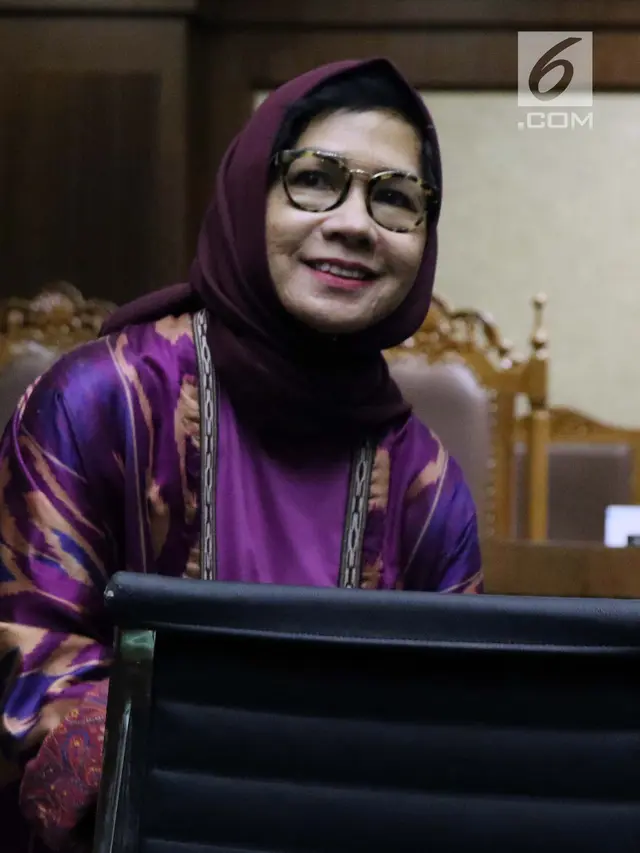 Mantan Dirut PT Pertamina, Karen G Agustiawan Jalani Sidang Dakwaan