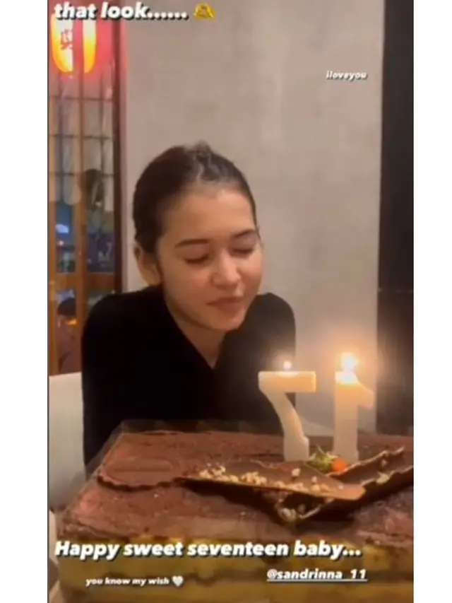 6 Momen Kejutan Ultah ke-17 Sandrinna Michelle dari Junior Roberts, Rela Tahan Kantuk