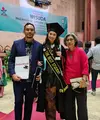 Verlita Evelyn ikuti wisuda S-2 di kampusnya (Foto: Instagram @ivan_saba)