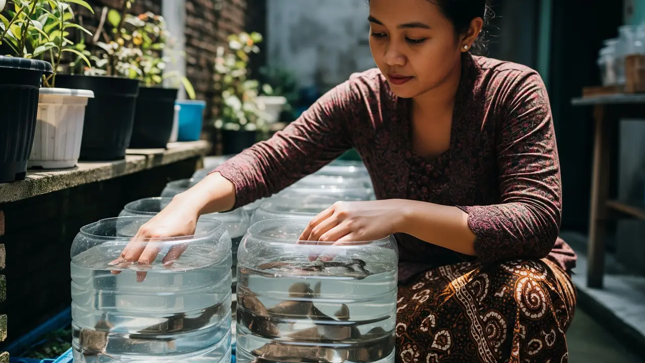 Berapa Ekor Lele Muat di Satu Galon