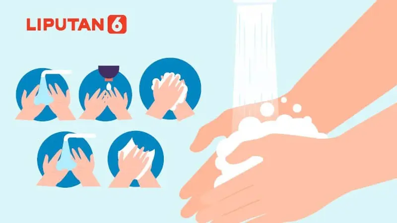 Banner Infografis Yuk Perhatikan Cara Cuci Tangan yang Benar. (Liputan6.com/Abdillah)