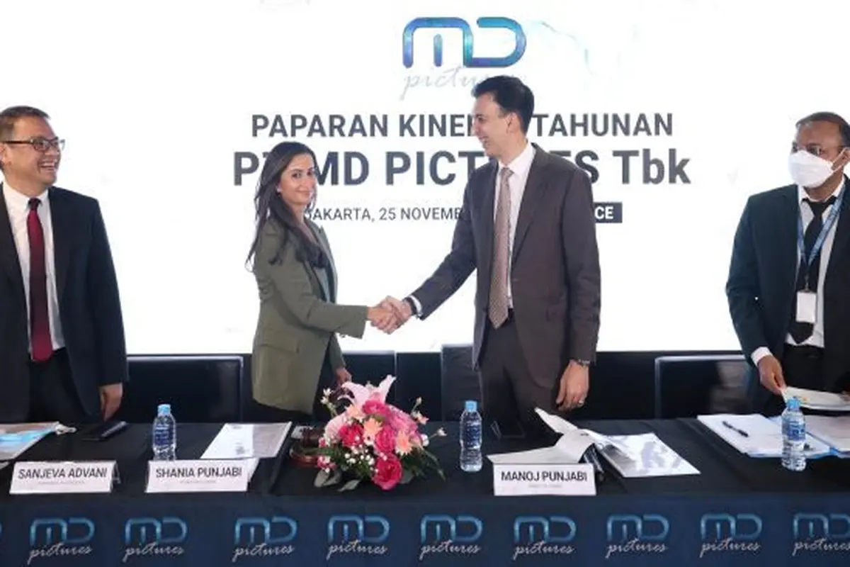 Paparan publik PT MD Pictures Tbk (FILM), Kamis (25/11/2021) (Foto: Istimewa)