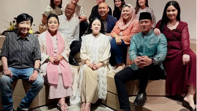 Penampilan Menantu SBY dan Jokowi di Acara Ulang Tahun Putra Prabowo. [@annisayudhoyono]