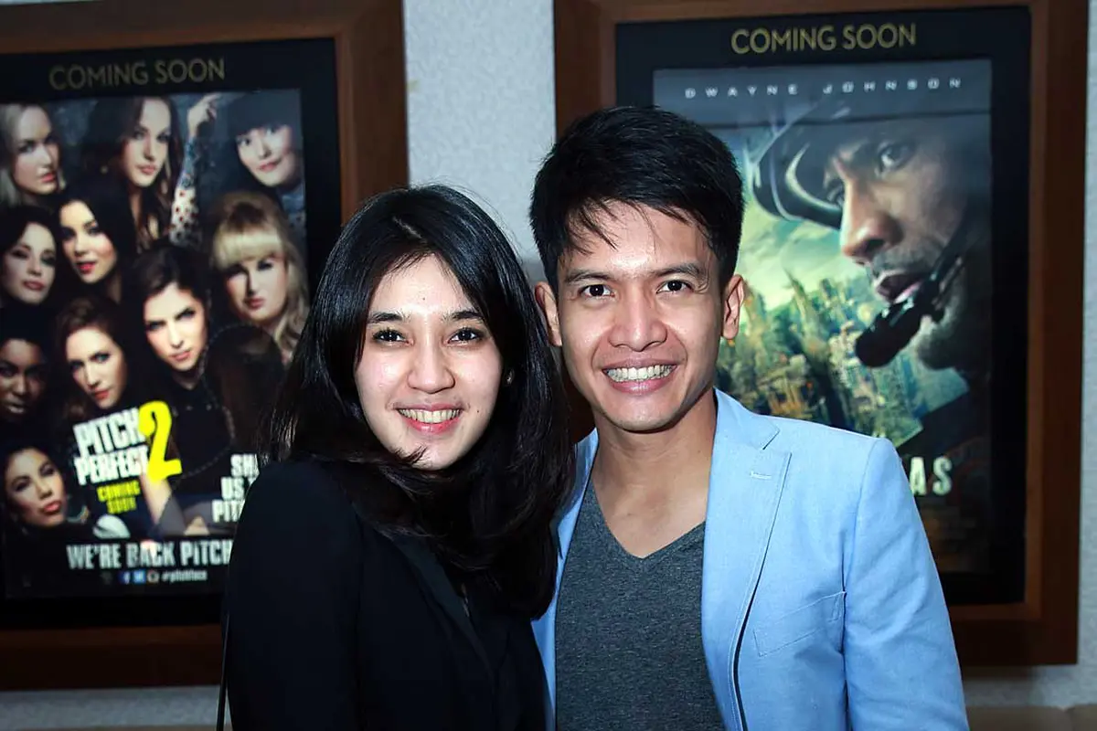 Dimas Seto dan Dhini Aminarti