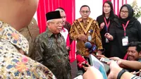 Wakil Presiden RI, KH Ma'ruf Amin, dalam peringatan Hari Disabilitas Internasional 2019 yang berlangsung di Gelora Bung Karno, Senayan, Jakarta. (Foto: Giovani Dio Prasasti/Liputan6)