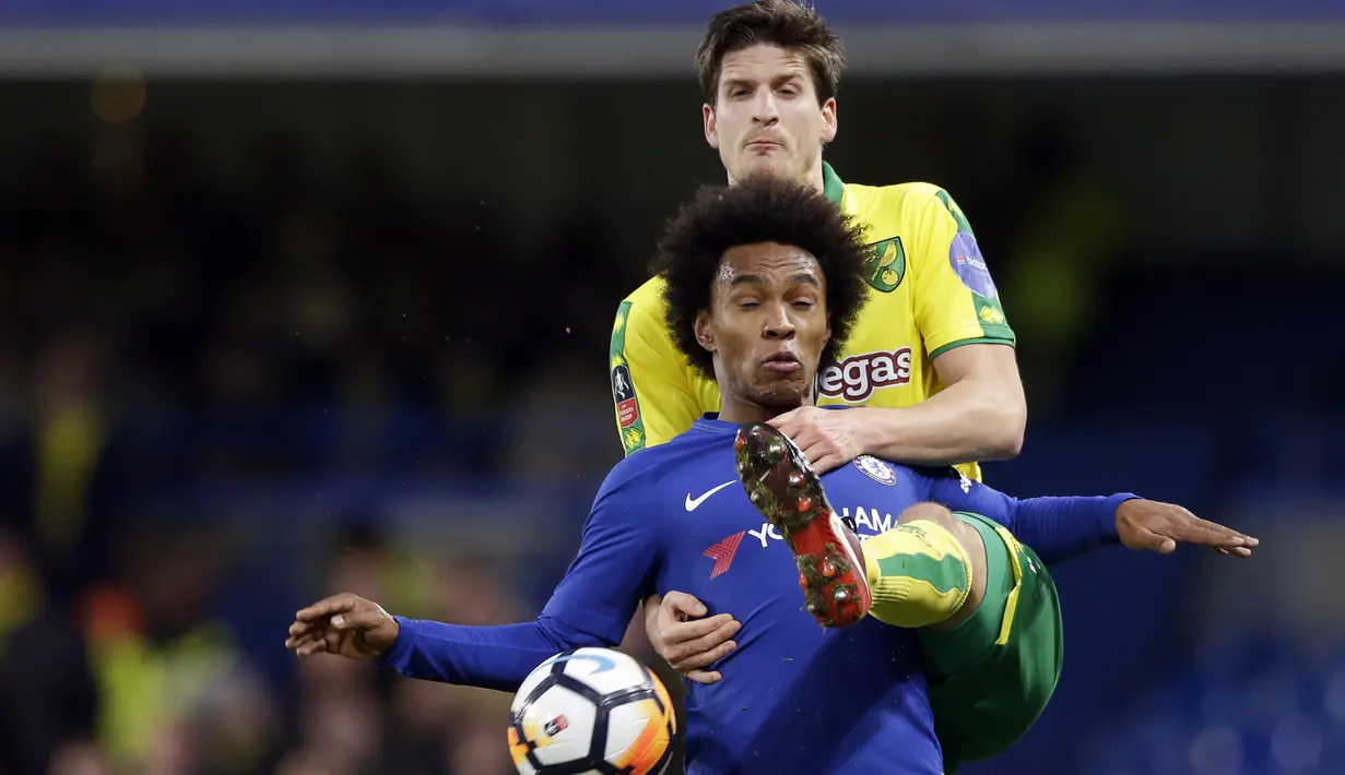 Chelsea bersiap menghadapi Brighton di liga inggris akhir pekan ini  (AP/Alastair Grant)