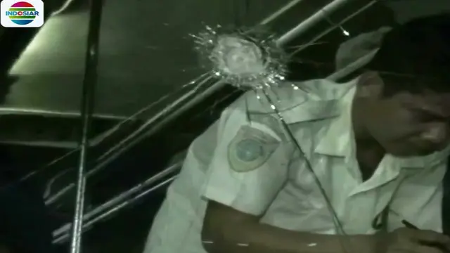 Angkut Pemudik, Bus Damri Jurusan Jakarta - Sumsel Dilempari Batu