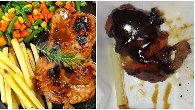 8 Potret Pesanan Makanan Ini Sedih Banget, Bikin Pengin Nangis