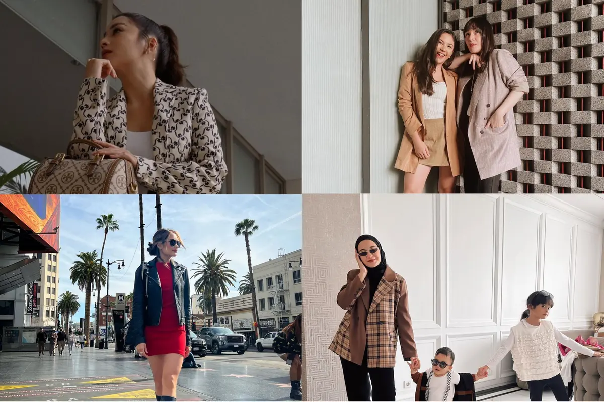 Nikita Willy, Jessica Mila, Cinta Laura, dan Zaskia Sungkar (Sumber: Instagram)