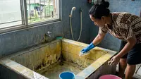 Cara Membersihkan Bak Mandi Menguning dan Lumutan Pakai Bahan Sederhana