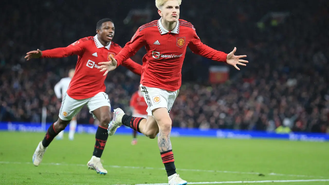 Alejandro Garnacho, Manchester United, Piala FA