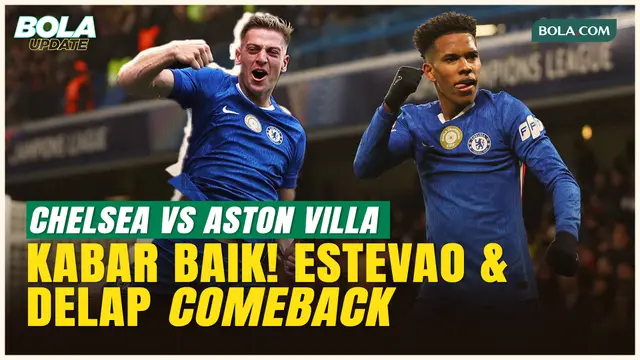Enzo Maresca Pastikan Estevao dan Delap Perkuat Chelsea di Laga Vs Aston Vila!