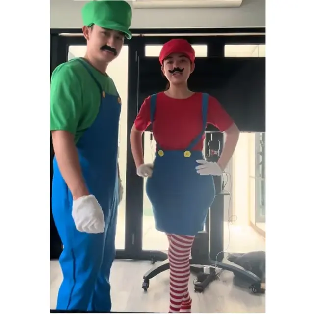 6 Potret Amanda Manopo Cosplay Halloween Beragam Karakter, Kocak Bareng Kenny Austin