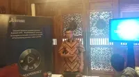 Country Head Dassault Systemes, Adi Aviantoro, berbicara tentang konsep kota masa depan Indonesia di Jakarta, Rabu 23 Januari 2019 (Liputan6.com/Happy Ferdian)