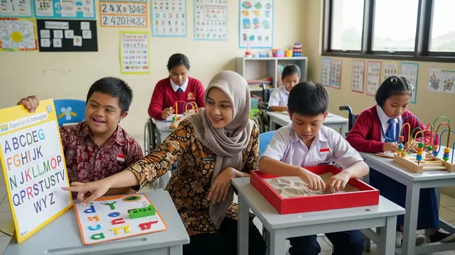 Tips Mengajar Anak Berkebutuhan Khusus dari Tenaga Pendidik/Gemini AI