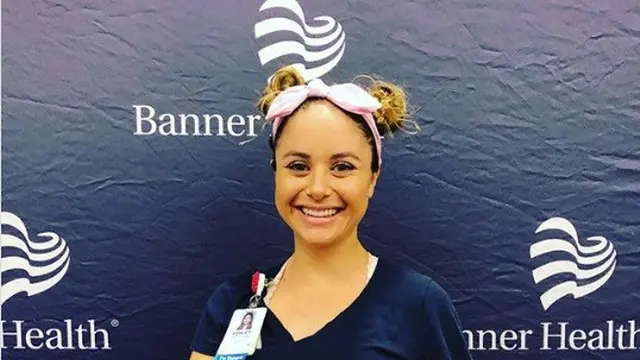 Suster-suster yang hamil bersamaan di Banner Dessert Medical Center (Foto: Instagram Ashley Adkins)