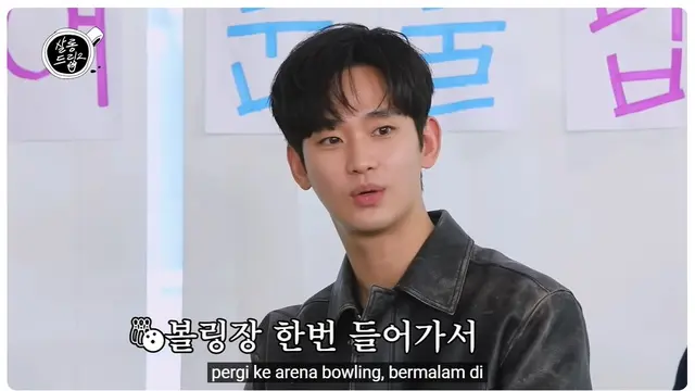 Bukan Lagi Bowling, Kim Soo Hyun Kini Doyan Golf (Tangkapan Layar youtube.com/@TEO_universe)
