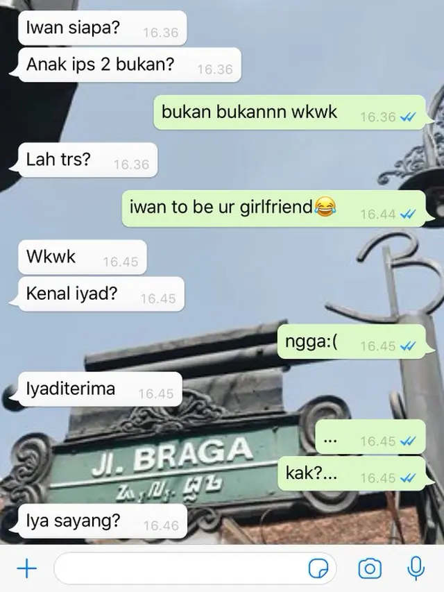 Chat Gombal Warganet