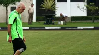 Roberto Carlos Mario Gomez sudah memulai latihan Persib (Liputan6.com/Kukuh Saokani)