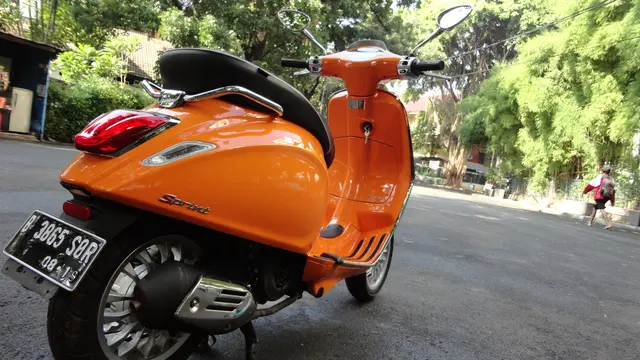 Bercinta dengan Vespa Sprint, Klimaks!