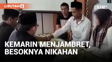 Menjambret Satu Hari Sebelum Menikah, Pemuda di Garut Lakukan Akad Sambil Dikawal Polisi