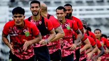 Persebaya Surabaya dalam sesi latihan. (Dok. ileague.id)