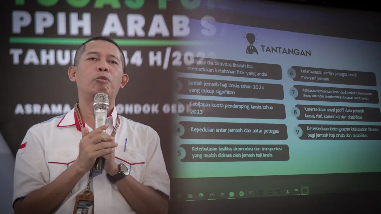 Kabid Lansia dan Disabilitas Panitia Penyelenggara Ibadah Haji (PPIH) 2023, Slamet.
