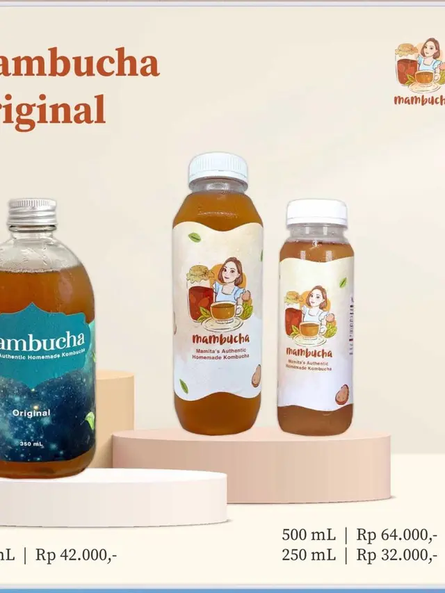 Diary Fimela: Dapatkan Segudang Manfaat, mambucha.id Bagikan Kebaikan Lewat Kombucha